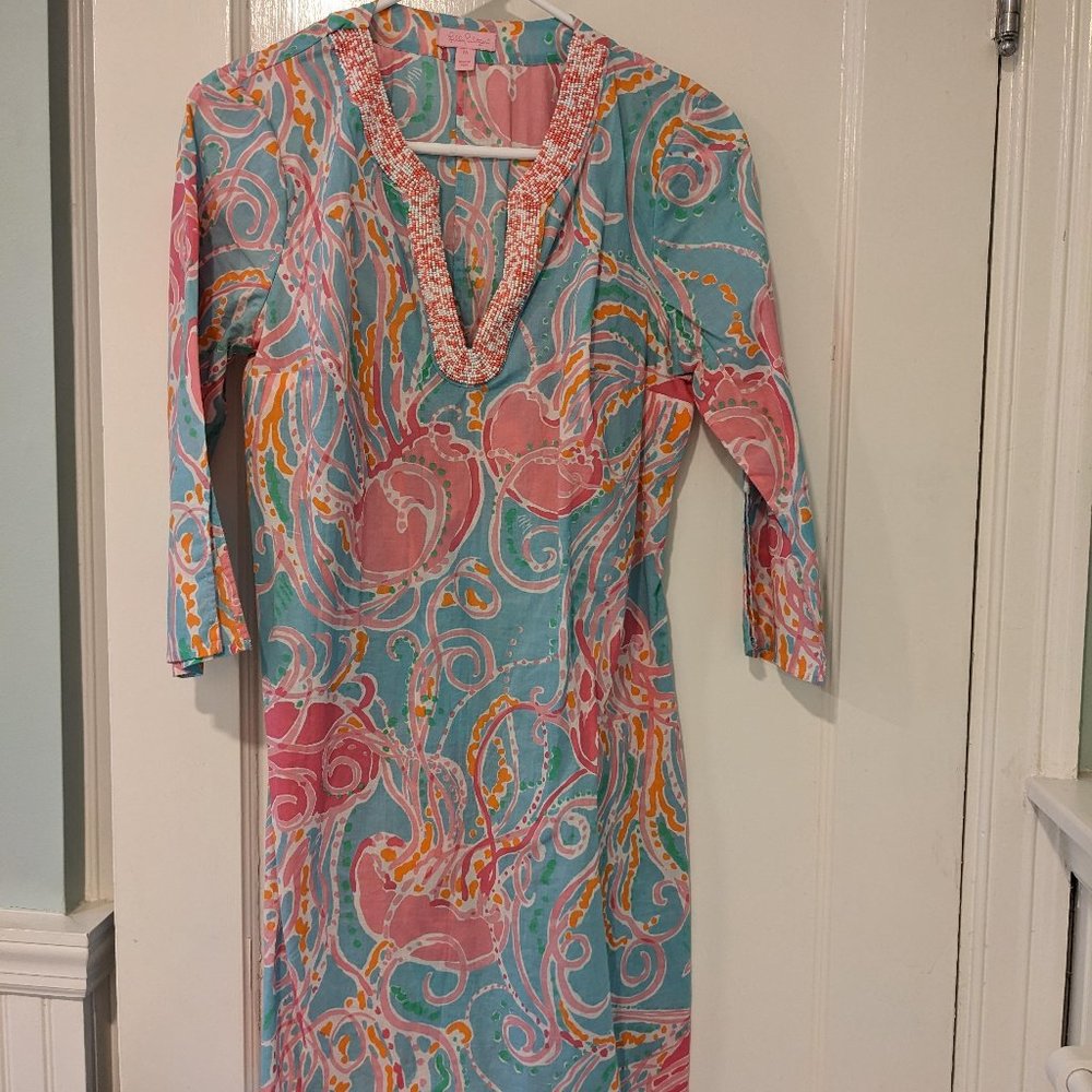 EUC Lilly Pulitzer Jellies Be Jammin' Sz. M